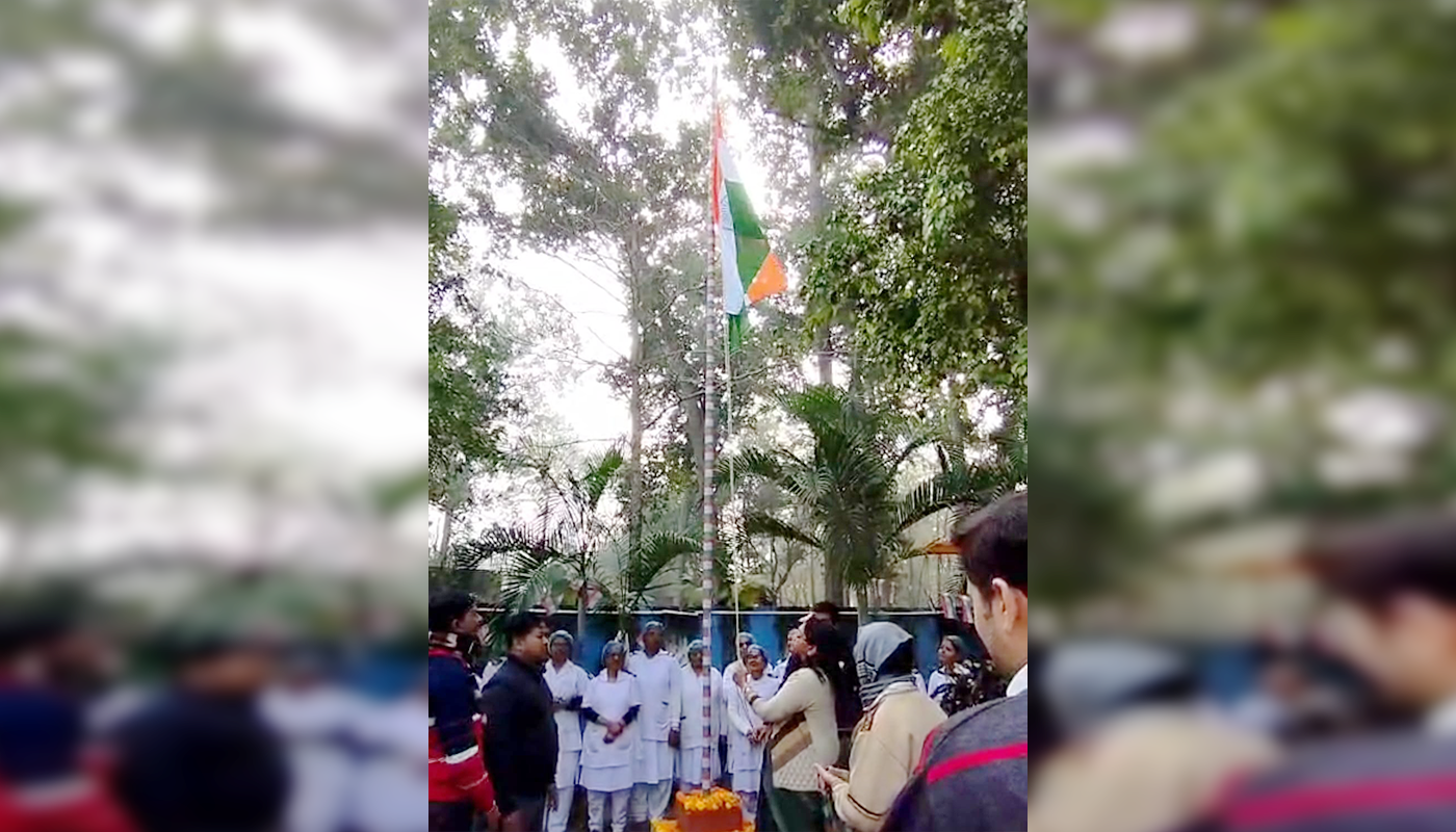 26th January Flag Hoisting